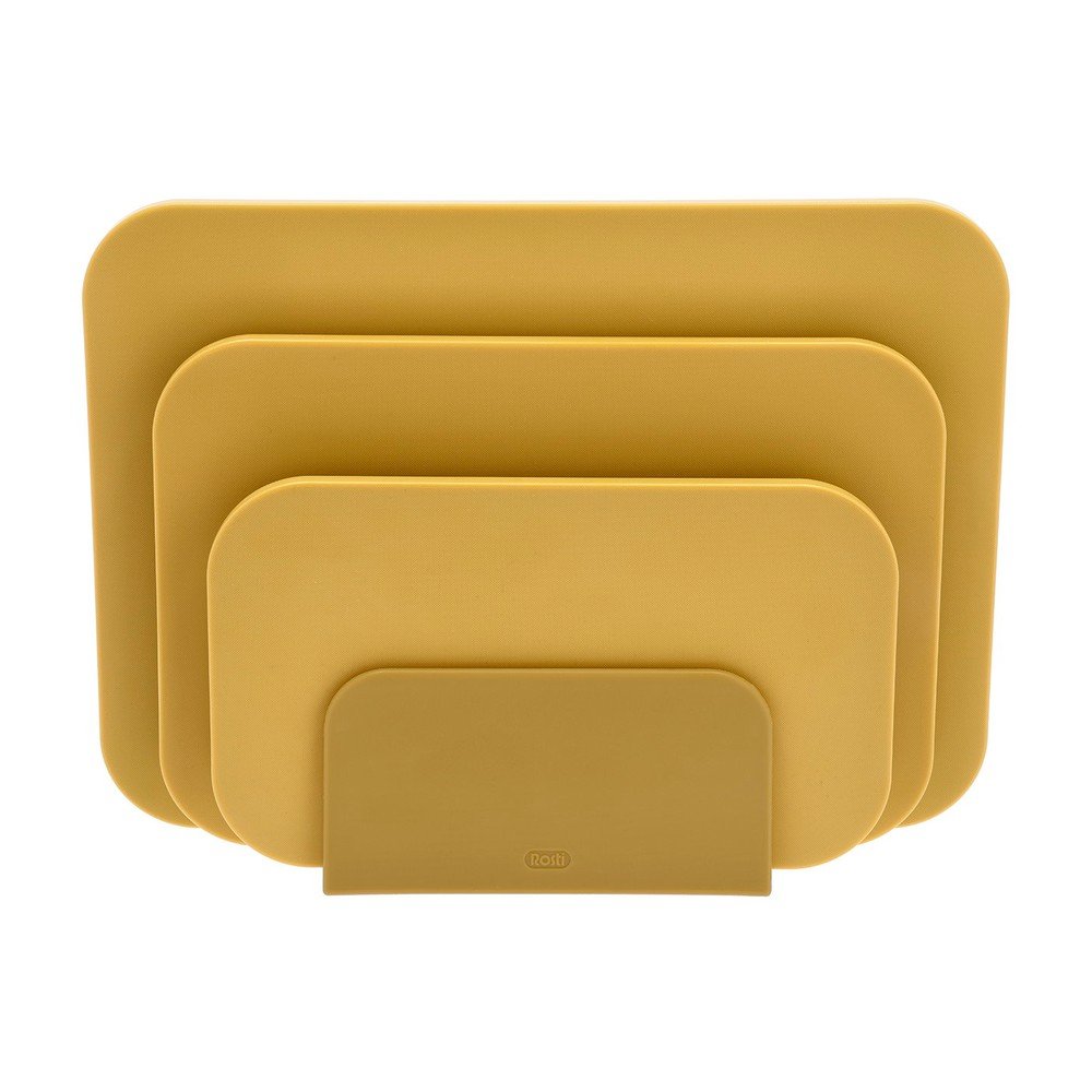 Plastová prkénka v sadě 3 ks se stojánkem 35,5 x 26,5 cm Choptima – Rosti