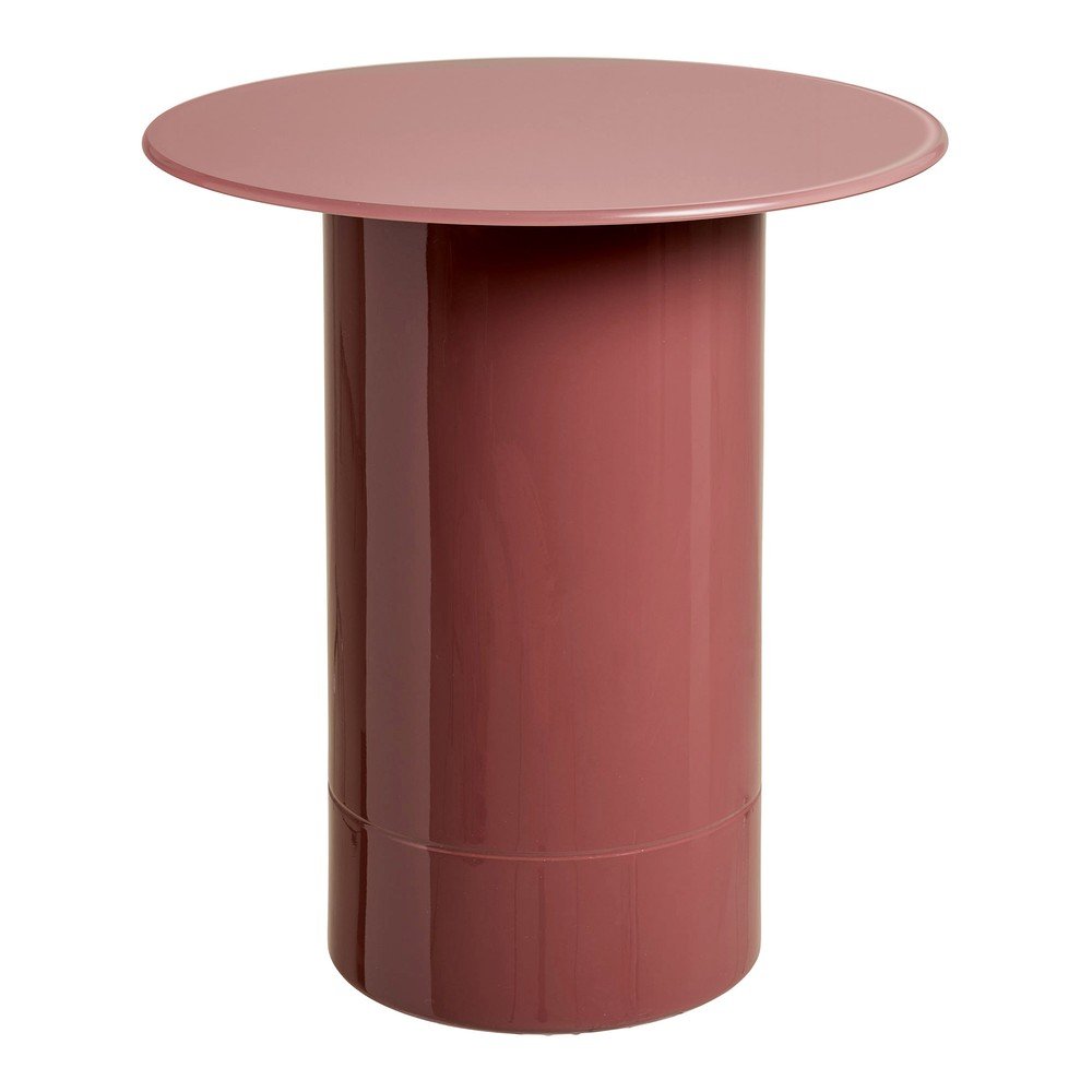 Skleněný kulatý odkládací stolek ø 45 cm Florens – House Nordic
