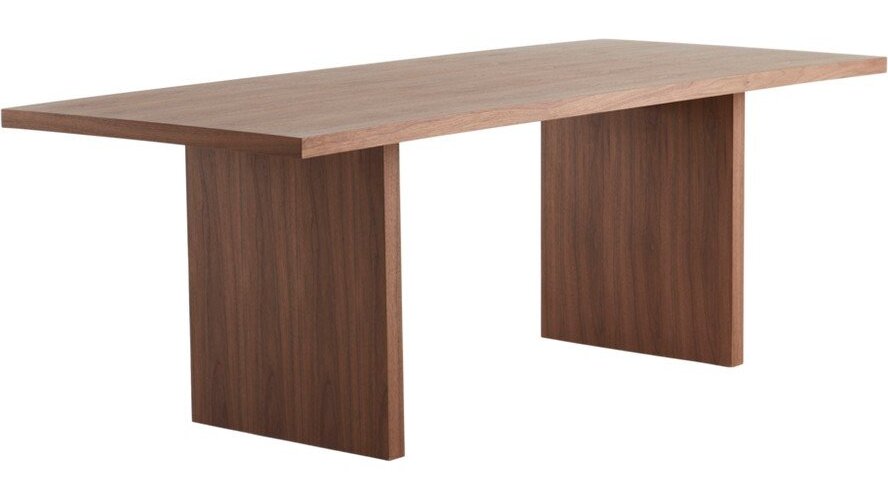 Jídelní stůl v dekoru ořechu 90x210 cm Aspelund – Jotex