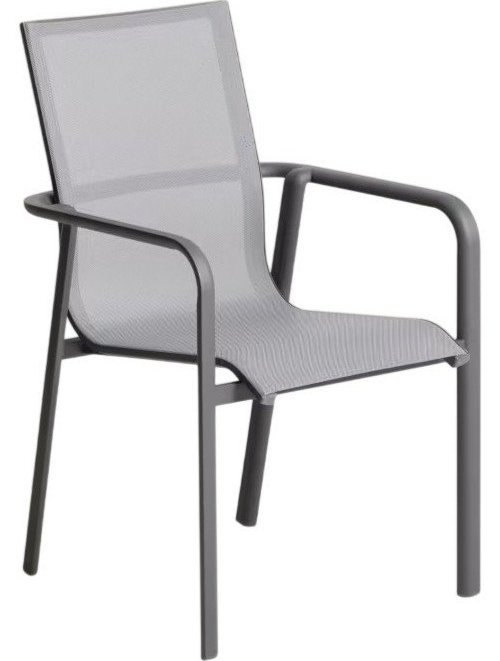 Šedá zahradní židle Canea – Kave Home