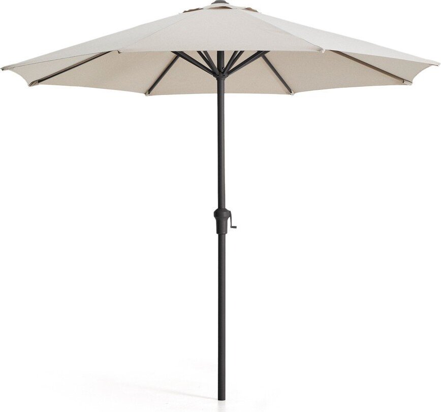 Šedý/béžový slunečník ø 300 cm Milna – Kave Home
