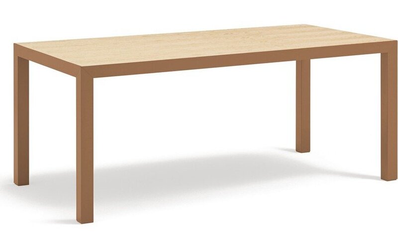 Jídelní stůl s deskou z dubového dřeva 75x180 cm Alma – Teulat