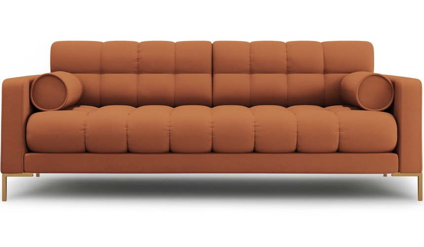 Pohovka v cihlové barvě 177 cm Bali – Cosmopolitan Design
