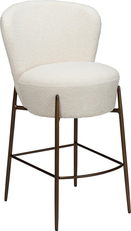 Světle šedá barová židle (výška sedáku 68 cm) Orbit – DAN-FORM Denmark