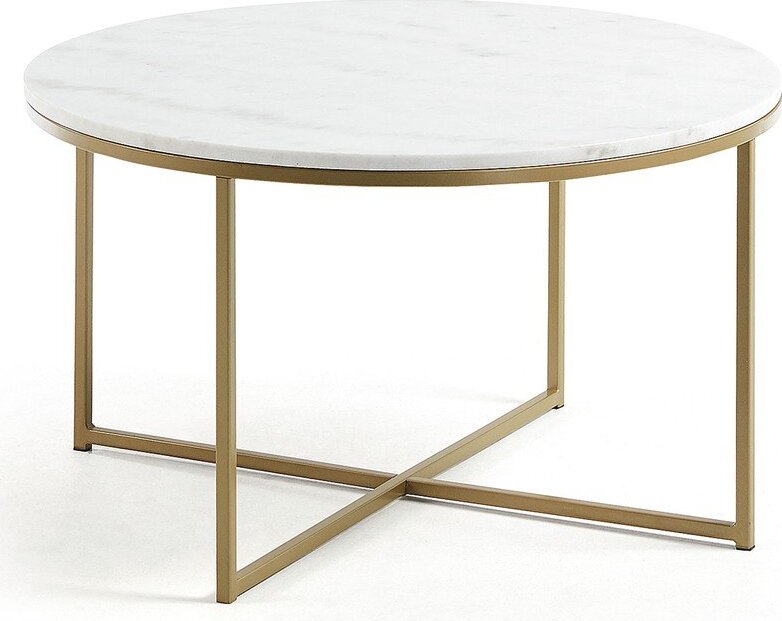 Konferenční stolek Kave Home Shefield, ø 80 cm