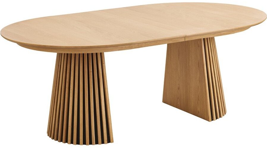 Rozkládací jídelní stůl s přídavnou deskou v dekoru dubu 120x200 cm Osaka – House Nordic