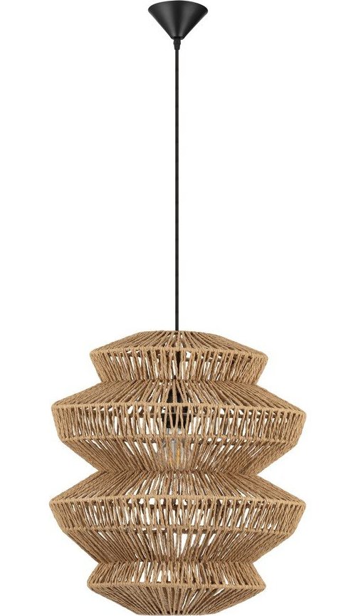 Provazové závěsné svítidlo v přírodní barvě ø 40 cm Nua – Nova Luce