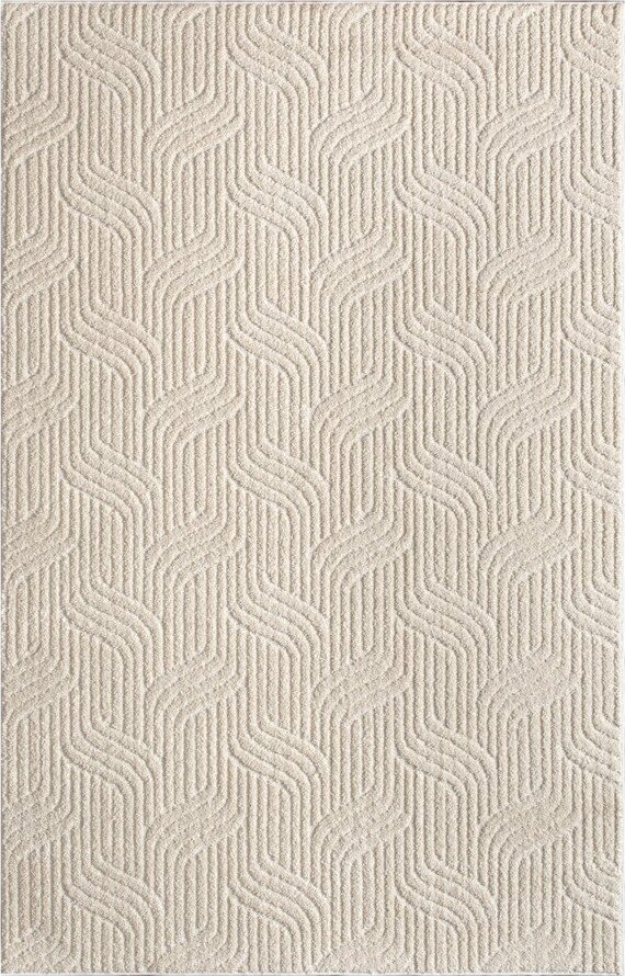 Krémový pratelný koberec 80x150 cm Loopy – Mila Home