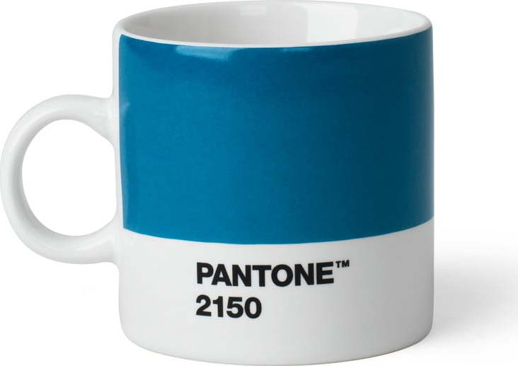 Modrý porcelánový šálek na espresso 120 ml Blue 2150 – Pantone