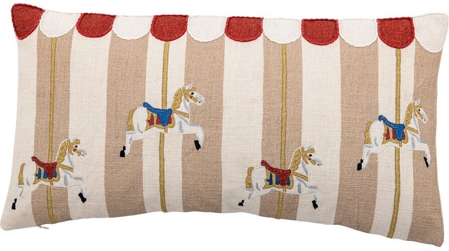 Bavlněný dekorační polštář 30x60 cm Merry-go-round – Bloomingville