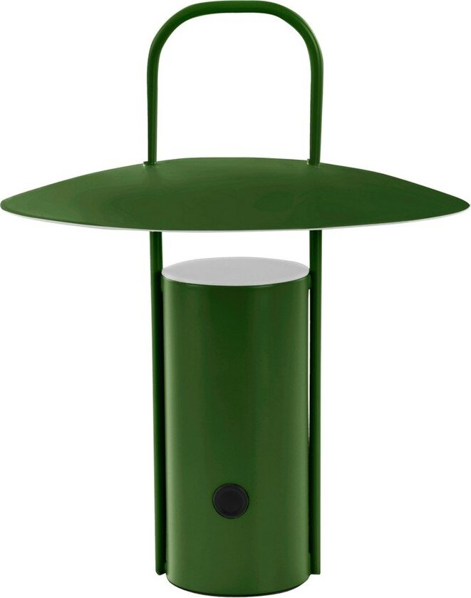 Zelená kovová LED stmívatelná stolní lampa (výška 24 cm) Venna – Jotex