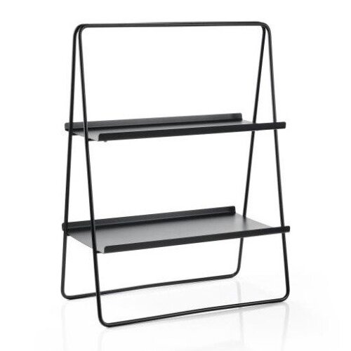 Černý kovový regál 53x75 cm A-Table