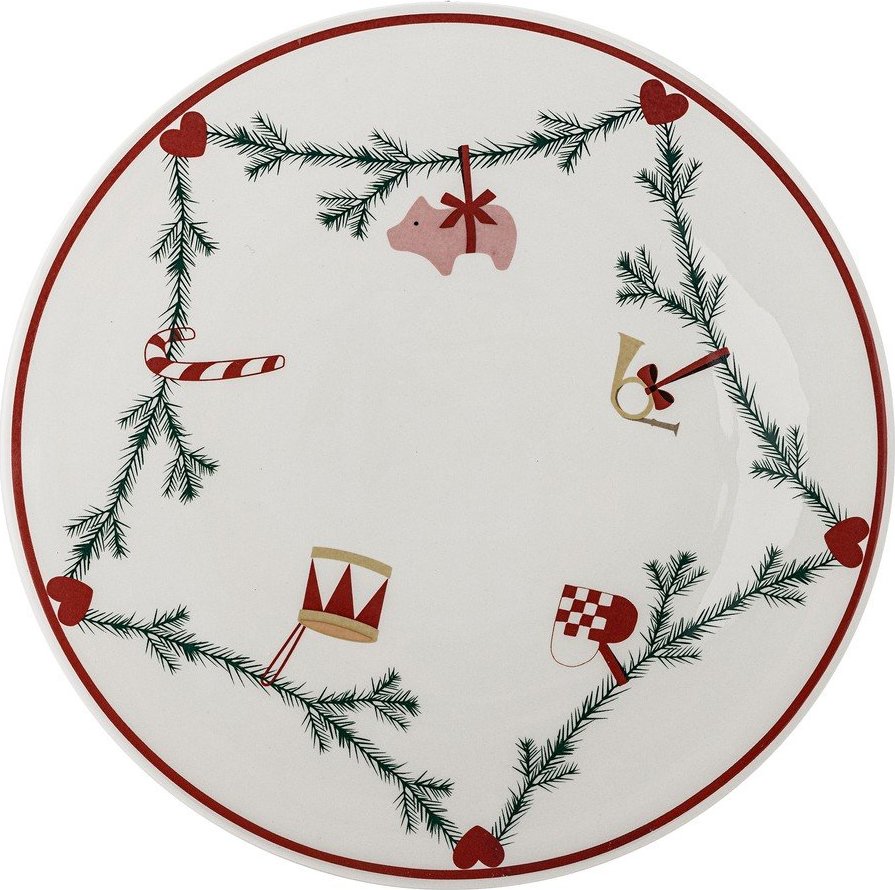 Kameninový tác s vánočním motivem ø 35 cm Yule – Bloomingville