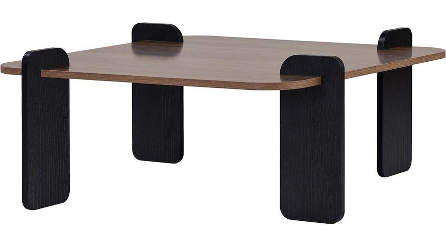 Hnědý konferenční stolek 90x90 cm Marais – Nordure