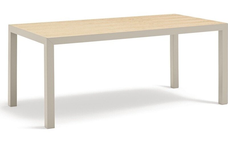 Jídelní stůl s deskou z dubového dřeva 75x180 cm Alma – Teulat
