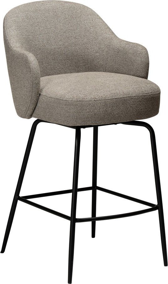 Béžová otočná barová židle (výška sedáku 70 cm) Bae – DAN-FORM Denmark
