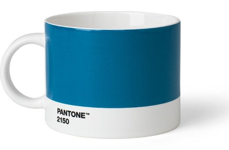Modrý porcelánový hrnek 475 ml Blue 2150 – Pantone