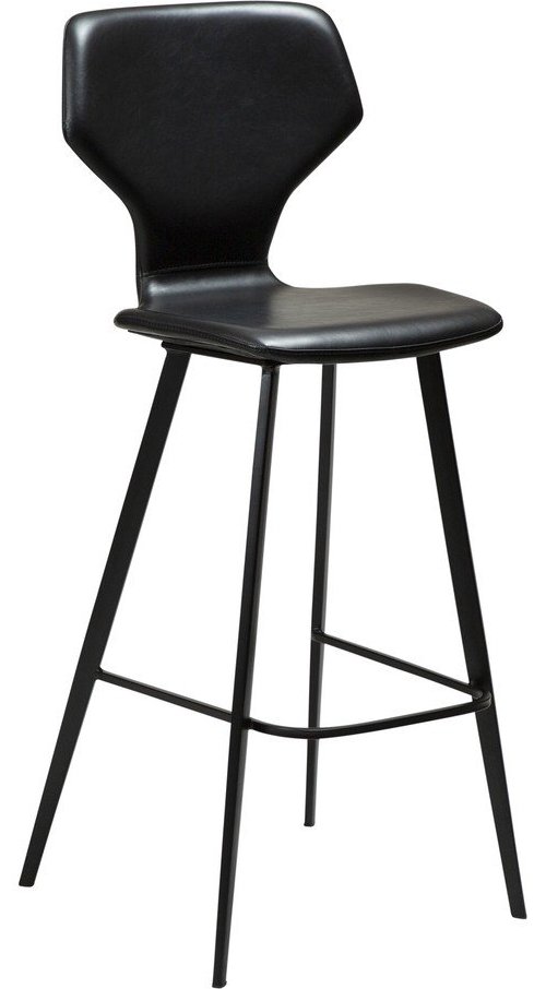 Černá barová židle (výška sedáku 79,5 cm) S.I.T – DAN-FORM Denmark
