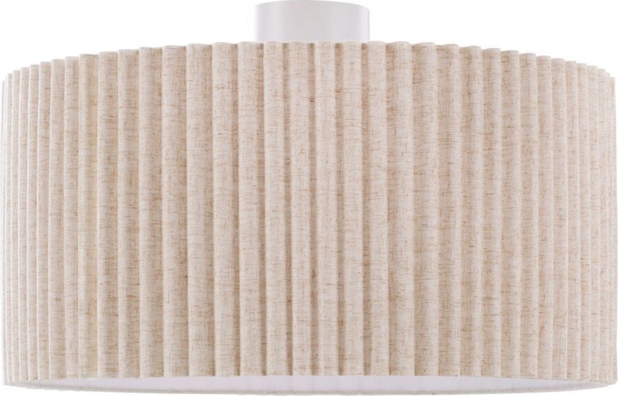 Béžové lněné stropní svítidlo ø 60 cm Alina – Jotex