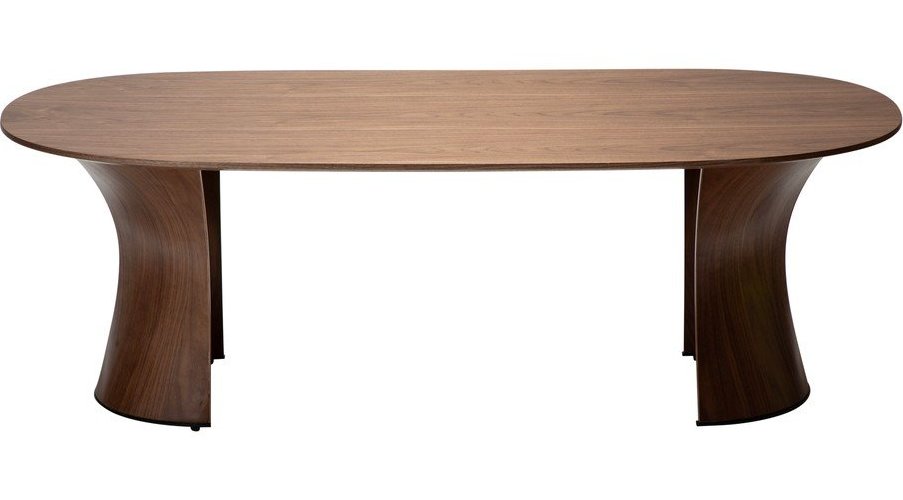 Kulatý konferenční stolek v tmavě přírodní barvě ø 65 cm Root – DAN-FORM Denmark