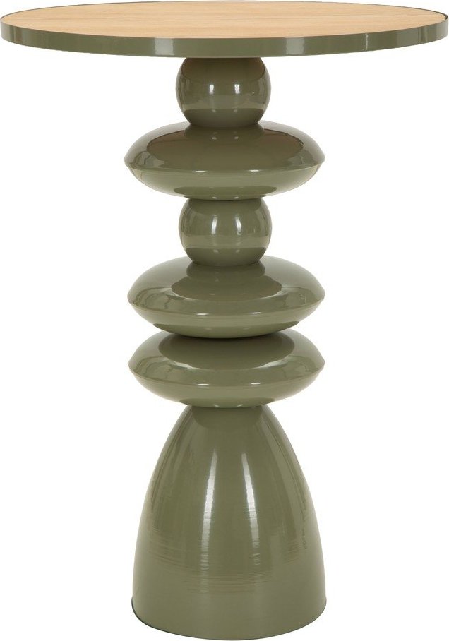 Kovový kulatý odkládací stolek ø 45,5 cm Metal Console – Mauro Ferretti