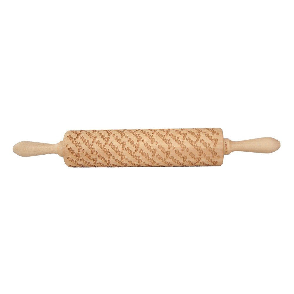 Dřevěný embosovaný váleček Gluten Free – Valek