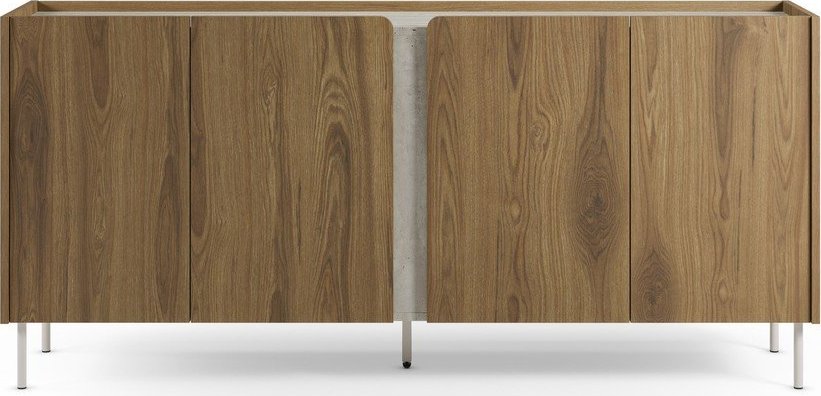 Komoda v dekoru dubu v přírodní barvě 180x83x40,5 cm Lucile – Marckeric