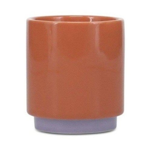 Oranžový/fialový kameninový šálek 130 ml Duo – ONA