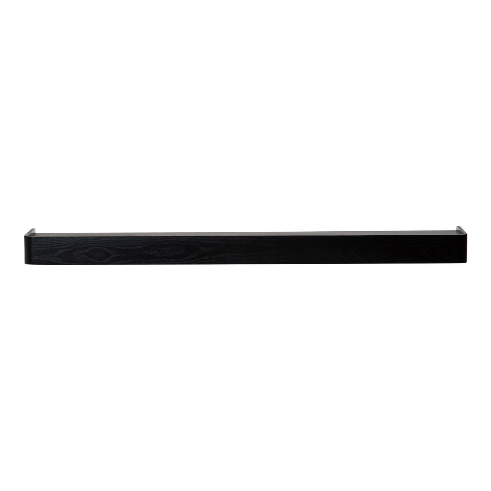 Černá police v dekoru jasanu 120 cm Protopia – DAN-FORM Denmark