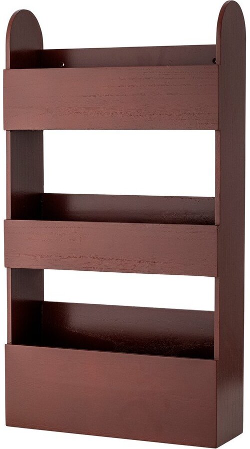 Červená dětská knihovna z masivu pavlovnie 38x70x12 cm Moris – Bloomingville Mini