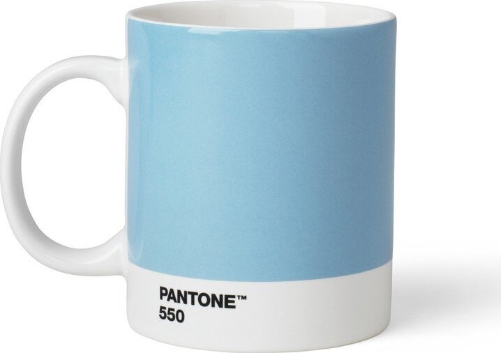 Světle modrý porcelánový hrnek 375 ml Light Blue 550 – Pantone