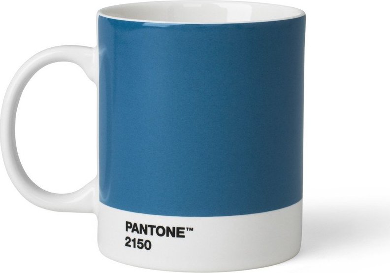 Světle modrý porcelánový hrnek 375 ml Blue 2150 – Pantone