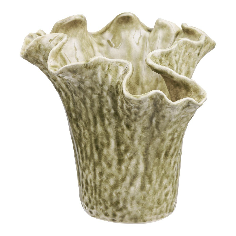 Šedobéžová keramická váza (výška 23,5 cm) – House Nordic