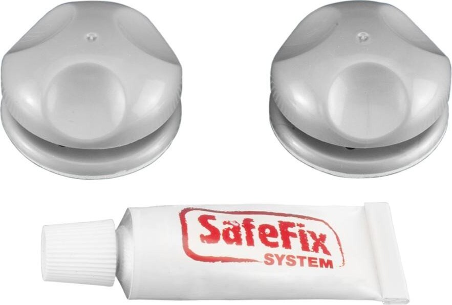 Sada 2 háčků s lepidlem Metaltex Eureka!