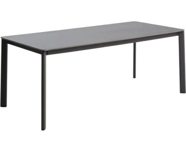 Zahradní jídelní stůl s deskou z kamene 90x180 cm Anafi – Kave Home