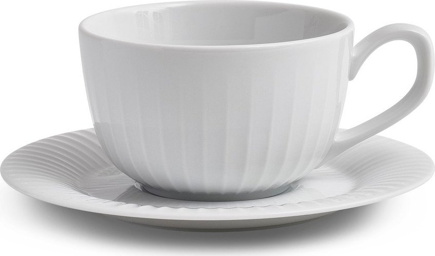 Bílý porcelánový šálek Kähler Design Hammershoi, 250 ml