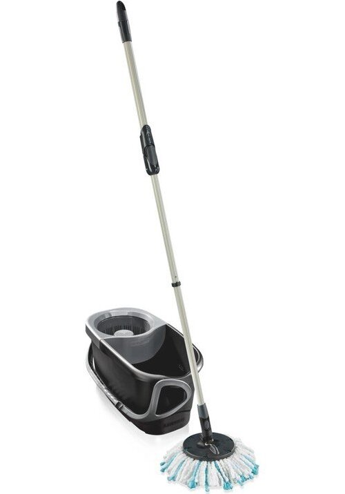 Rotační mop s kbelíkem Clean Twist Disc Mop Ergo Black – LEIFHEIT