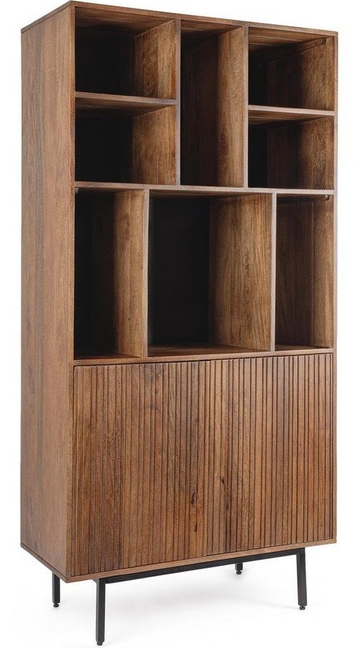 Skříň z mangového dřeva v přírodní barvě 85x170x40 cm Tadita – Bizzotto