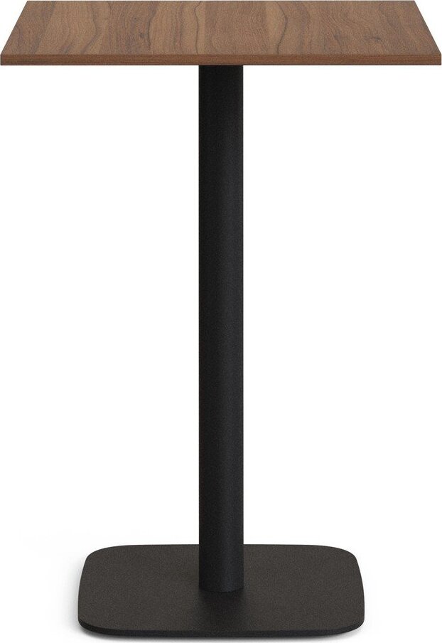 Barový stůl v dekoru ořechu 60x60 cm Dina – Kave Home