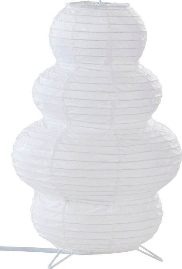 Bílá papírová stolní lampa (výška 30 cm) Sixten – Jotex