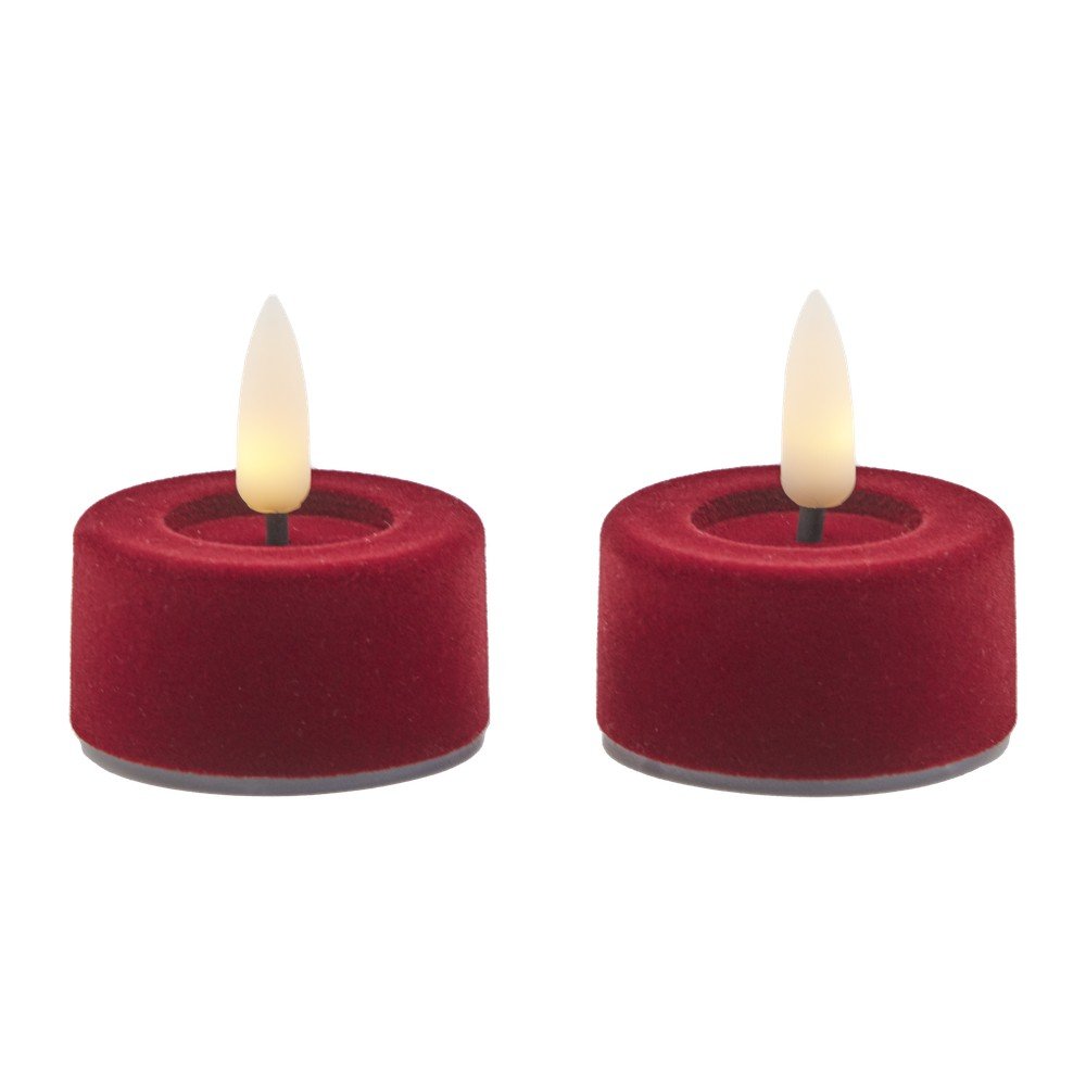 LED svíčky v sadě 2 ks na baterky (výška 2,5 cm) Sille – Sirius