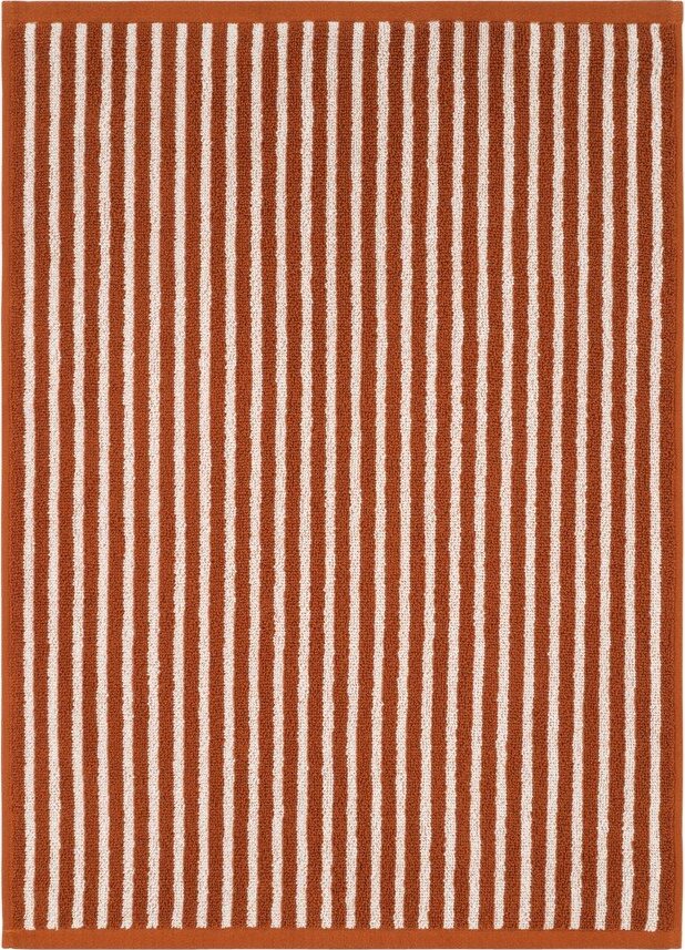 Koňakově hnědý/krémový bavlněný ručník 50x70 cm Dixie – Jotex