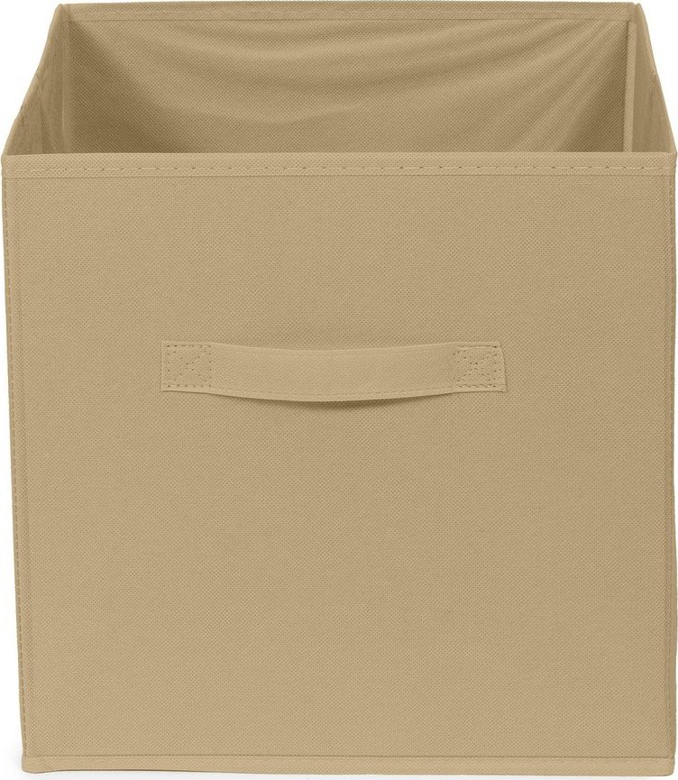 Khaki plastový úložný box 31x31x31 cm – Compactor