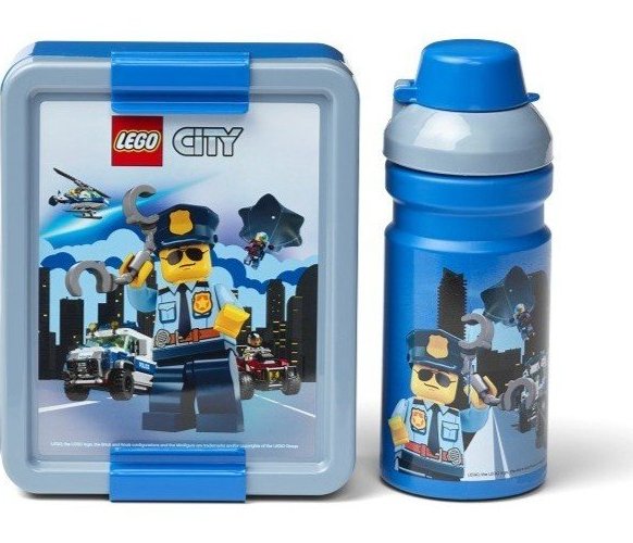 Sada láhve na vodu a svačinového boxu LEGO® City