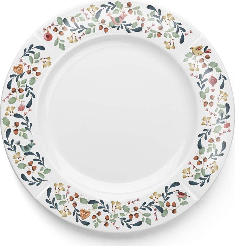 Bílý porcelánový talíř ø 27 cm Grand Cru Cottage – Rosendahl