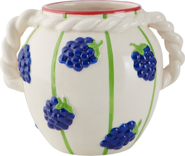 Bílá váza (výška 13 cm) Berries – Ellos Home — fotka 1