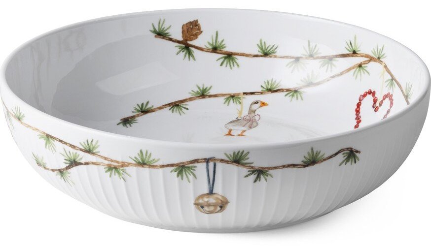 Bílá porcelánová servírovací miska ø 30 cm Hammershøi – Kähler Design