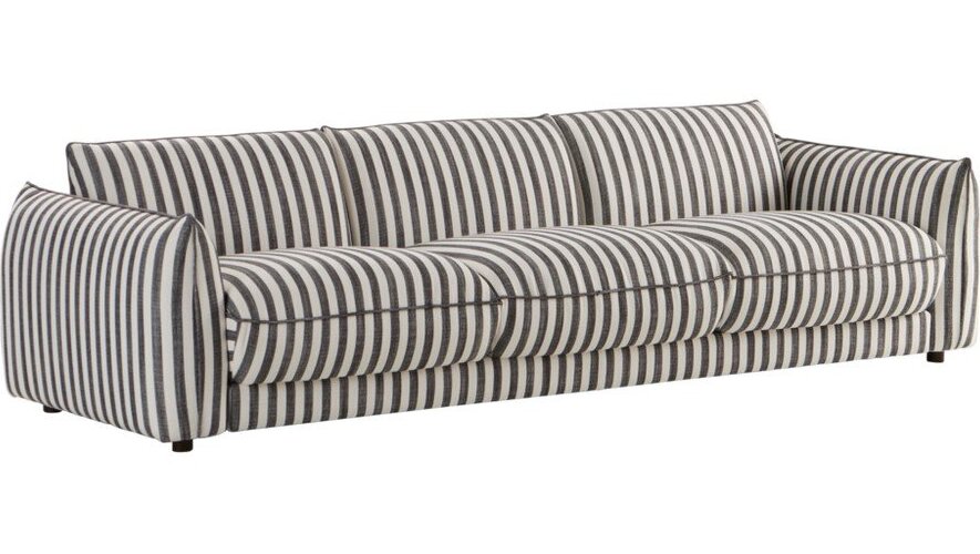 Černobílá pohovka 264 cm Molton – Jotex