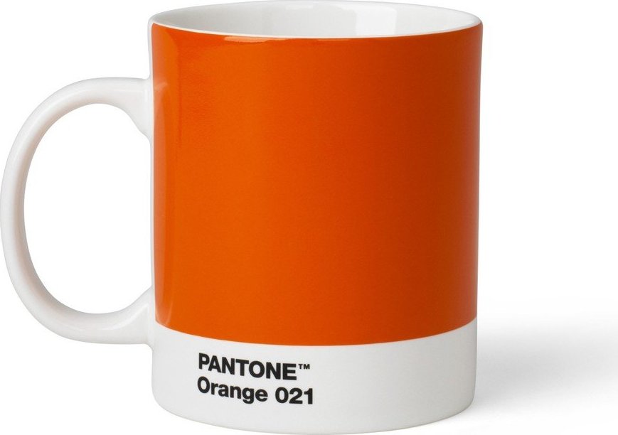 Oranžový porcelánový hrnek 375 ml Orange 021 – Pantone