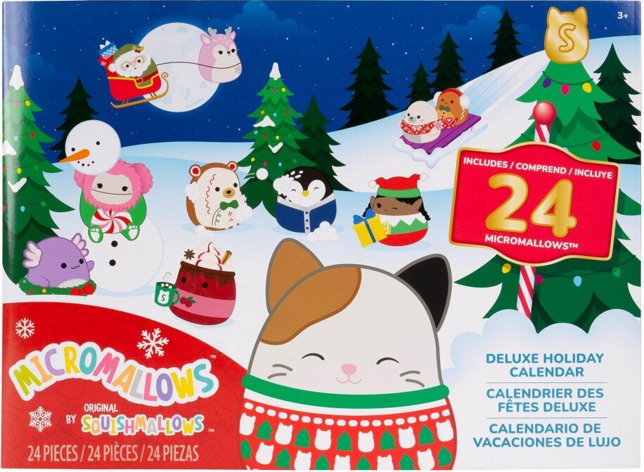 Adventní kalendář Micromallows – SQUISHMALLOWS